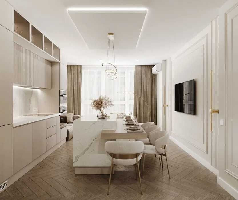 ЖК Vilʹne Misto вул Буйка 27 Дизайнерський ремонт. 77м.кв Львів - зображення 1