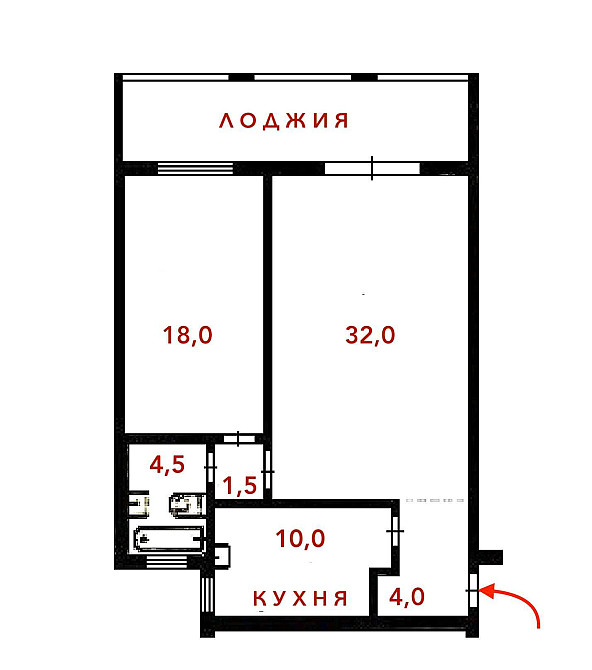 Аренда Сдам 2 ком 70м² Горсад/ Вице-Адмирала Жукова,3/7 \ Греческая пл Одесса - изображение 4