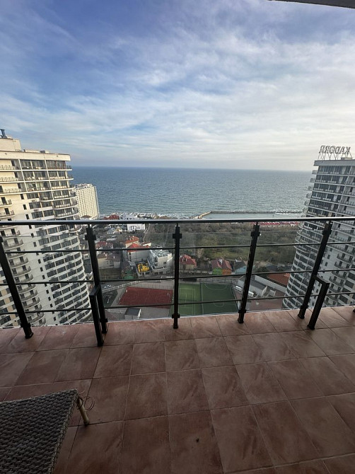 Терраса с видом на море! Аренда 1комн на Каманина! 32 Жемчужина. Видео Одесса - изображение 1