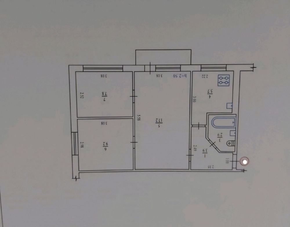 Продам 3кімн квартиру Полтава - зображення 1