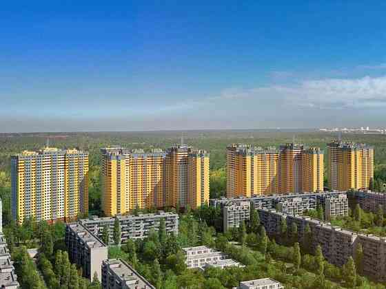 2-к. 93.6 кв.м в ЖК Міністерський по вул. Кондратюка 1, єОселя. Без %. Київ