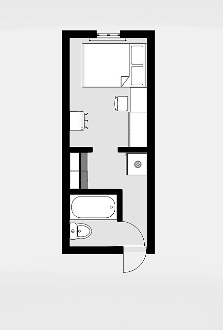 1к квартира, троєщина (приватний сектор) Київ - зображення 2