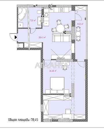 Продаж,  2-х кімнатна квартира з паркінгом. єОселя,ДМЖ,Академмістечко Kyiv