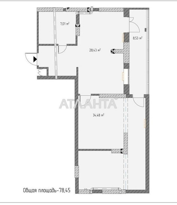 Продаж,  2-х кімнатна квартира з паркінгом. єОселя,ДМЖ,Академмістечко Kyiv - photo 5