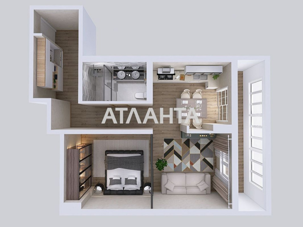 Продаж, 2-х кімнатна квартира з паркінгом. єОселя,ДМЖ, Академмістечко Kyiv - photo 1