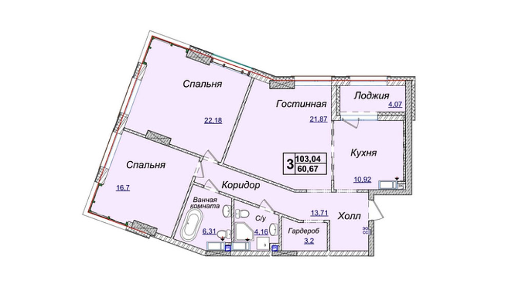 Продаж 3к квартири 103 м2 ЖК "Новопечерські Липки" Верхогляда 17-Б Киев - изображение 3