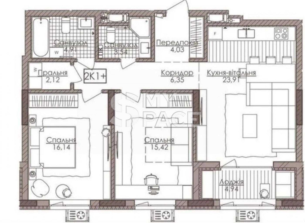 Продаж,Річкова,ЖК Камертон,Шевченківський Киев - изображение 2