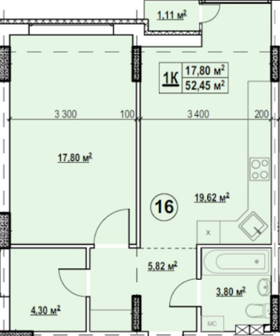 Квартира біля метро 5 хв пішки , є розтермінування Киев - изображение 1