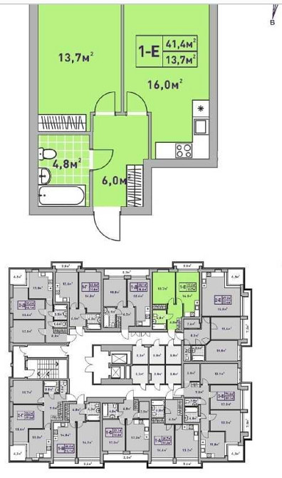 Якщо шукали саме такий вид з вікна є квартира в ЖК Центральний 2 Ірпінь - зображення 3