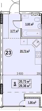 Продаж квартири біля парку, від забудовника Киев