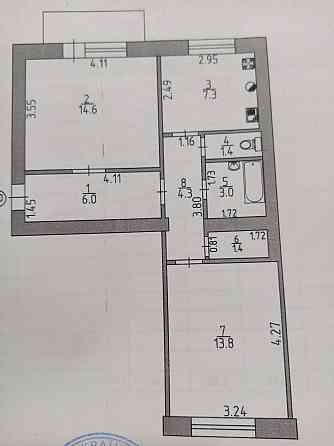 Продам Ізюм своя 2-х кімнатна без комісії Изюм