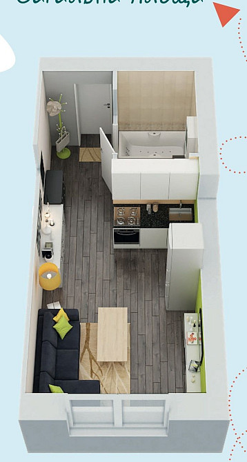 Квартира на Правому березі 8439 у.о. АКЦІЯ Киев - изображение 2