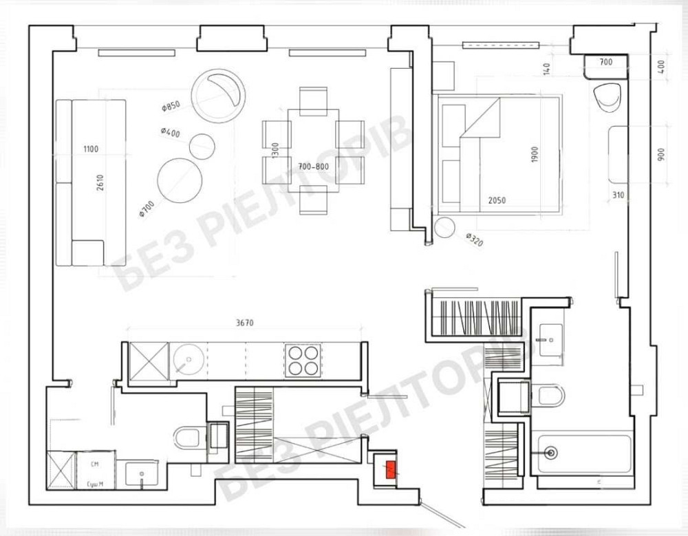 2х-комн. квартира ЖК Манхеттен/ Manhattan, Толбухина [БЕЗ РИЕЛТОРА) Одесса - изображение 5