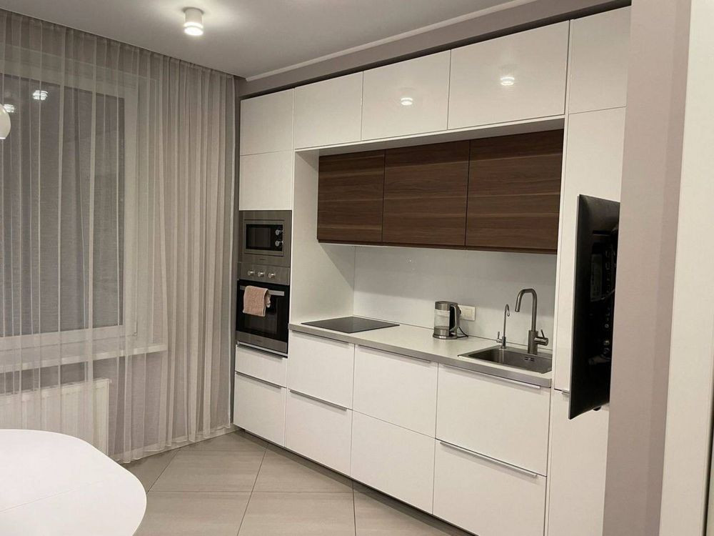 Оренда 1-кімнатної квартири з ремонтом біля м. Лівобережна. Київ - зображення 1