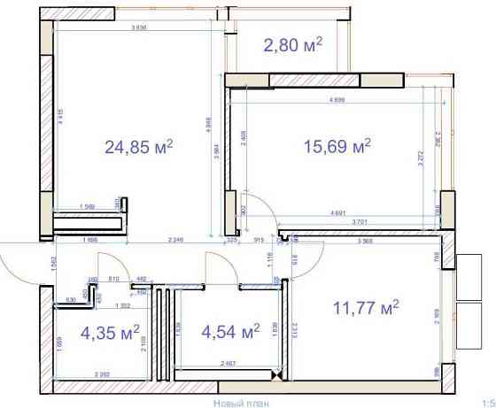 СВОЯ 2к.кв, ЖК Варшавський, ремонт+система розумний дім+світло на добу Київ