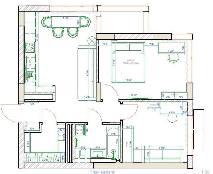СВОЯ 2к.кв, ЖК Варшавський, ремонт+система розумний дім+світло на добу Київ - зображення 4