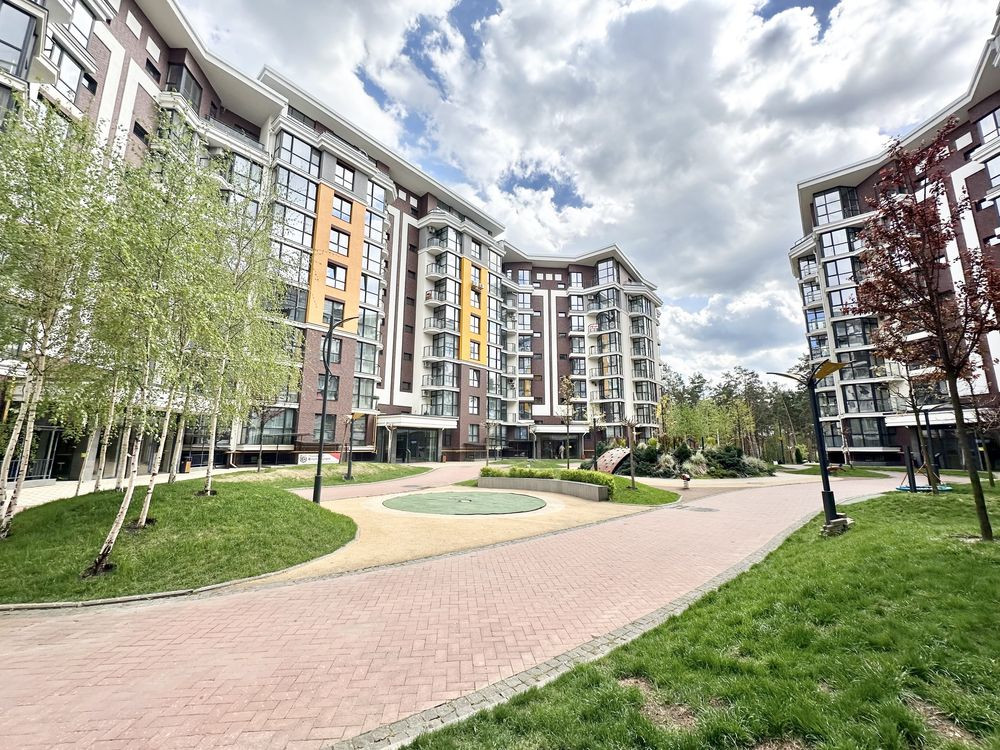 Шикарна видова однокімнатна квартира 44,5 м2 з чистовим наповненням ! Буча - зображення 3