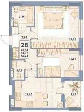 Обрати двокімнатну квартиру у Center City Гостомель