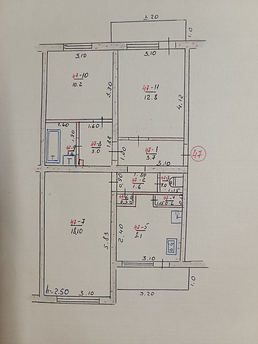 Продаю 3-комнатную квартиру Баштанка - зображення 1