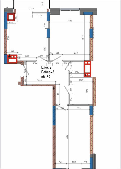 Двокімнатна квартира 64 м² у ЖК “Vodogray UN1T” Черновцы - изображение 4