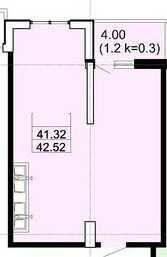 1ком 42,50 м.кв на 5ст.Фонтана ЖК Акрополь. СК Гефест. Дом сдан. Одесса - изображение 5