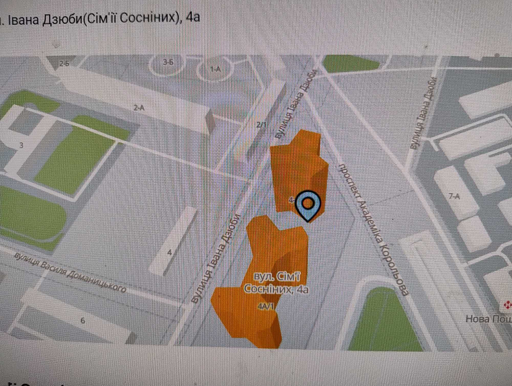 Прод Кв 50м Семьи Сосниных ул. 4а Святош-й р-н Киев Новострой 44999уе Київ - зображення 6