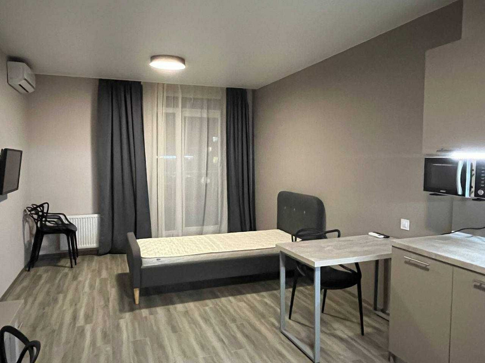 Студия 31 кв.м. с кроватью 90*200 см в  ЖК КВАНТ, метро Научная Харьков - изображение 3