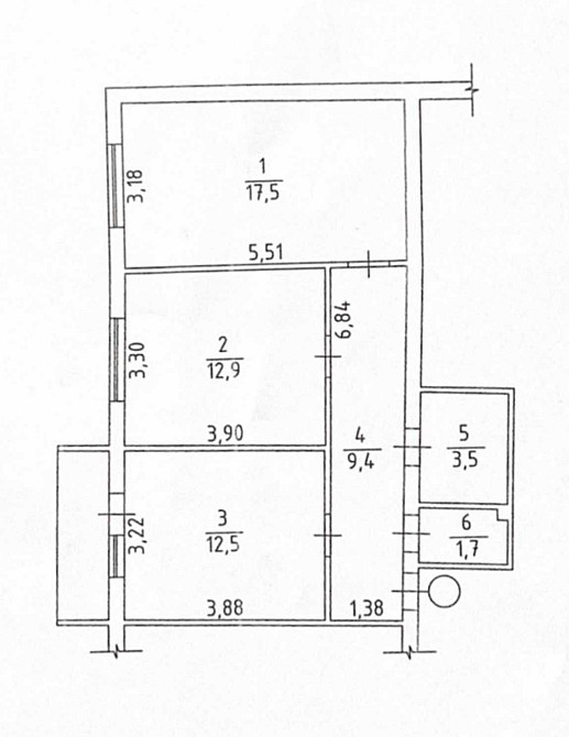 Продается 2-х комнатная квартира, р-н Черемушки,  ул. Космонавтов Одесса - изображение 8