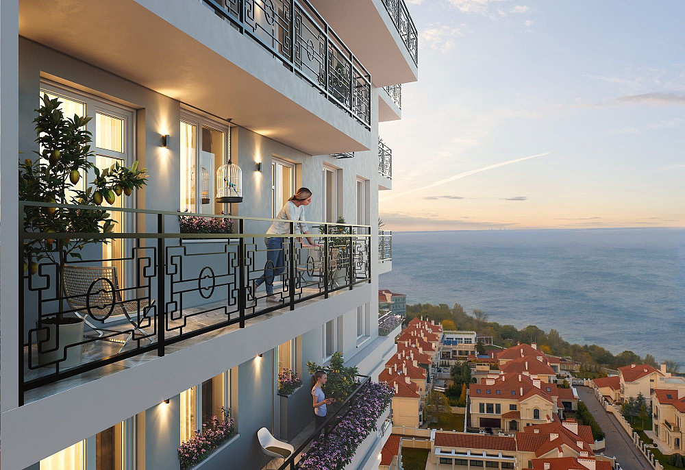 3 комн квартира в Аркадии, рассрочка, прямой вид моря! Одесса - изображение 3