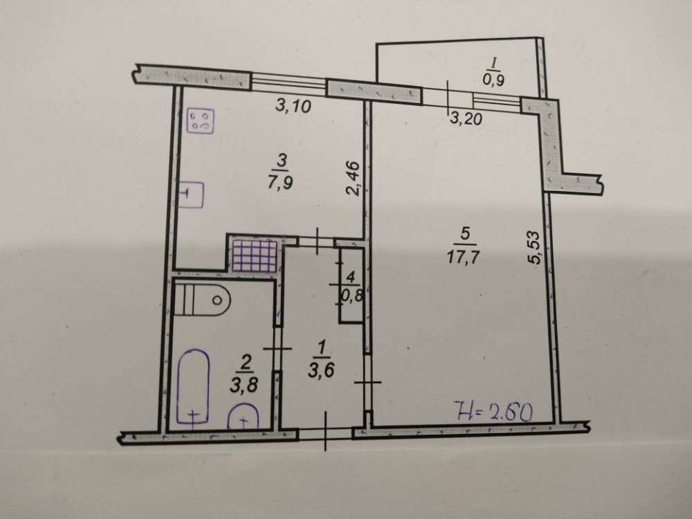 1 квартира на Східному 1 Кривой Рог - изображение 1