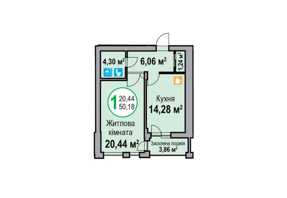 Продам 1к квартиру від забудовника Екодім! Львов - изображение 2
