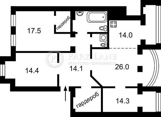 Гончара 67 Сталінка 4к 115м2 ПОЧАТО РЕМОНТ Центр Золоті ворота Яр Вал Киев