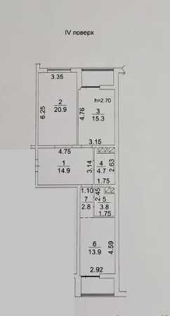 ЖК Модерн Сданный дом на 6 Фонтана. Двустороння с 2 балконами Одесса - изображение 3