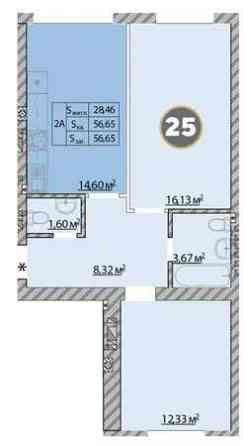 Термінова пропозиція! 2 кімнатна квартира від власника без комісії! Ірпінь