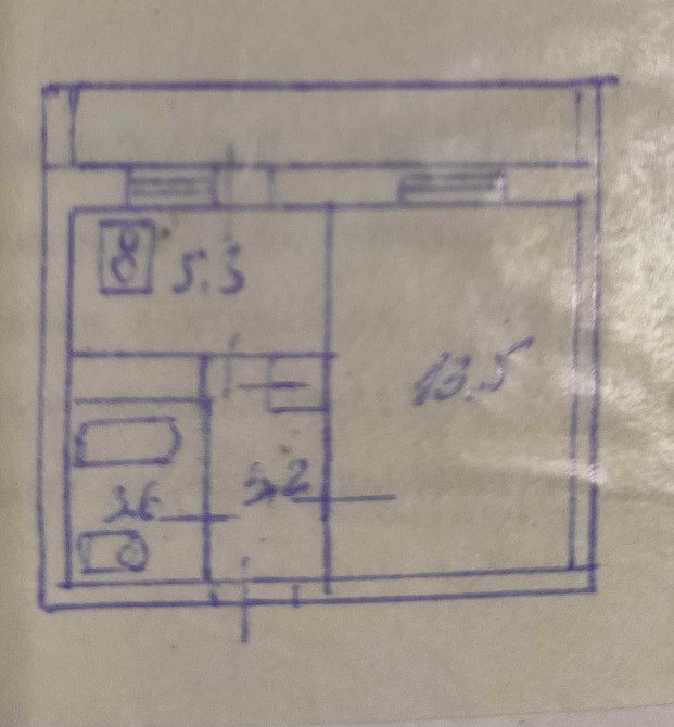 Продаж 1-квартири під ремонт. Київ, Дніпровський, вул. Кибальчича, 21 Киев - изображение 1
