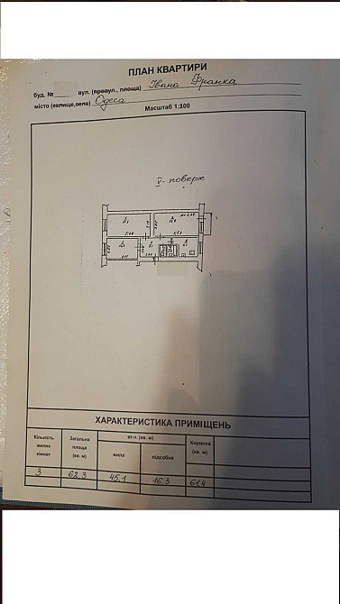 Лучшая цена. Фонтан. 3 комнатная. Жилое состояние. Одесса - изображение 4