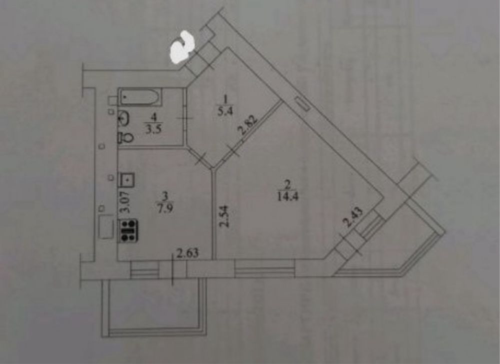 1 к 42м2 жилье для тех, кто ценит комфорт! Київський Маєток Софіївська Борщагівка - зображення 1