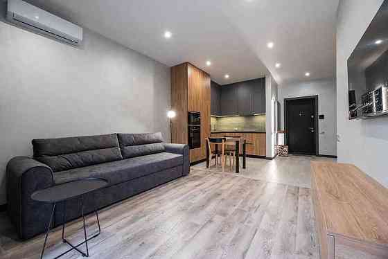 1-комнаная квартира кухня-студия Дизайнерский  ремонт Одесса Новострой Одесса