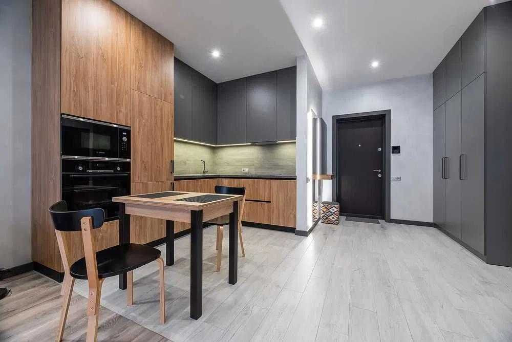 1-комнаная квартира кухня-студия Дизайнерский  ремонт Одесса Новострой Одеса - зображення 1