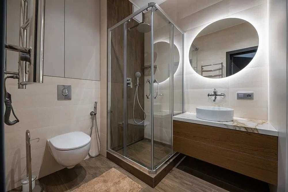 1-комнаная квартира кухня-студия Дизайнерский  ремонт Одесса Новострой Одеса - зображення 4