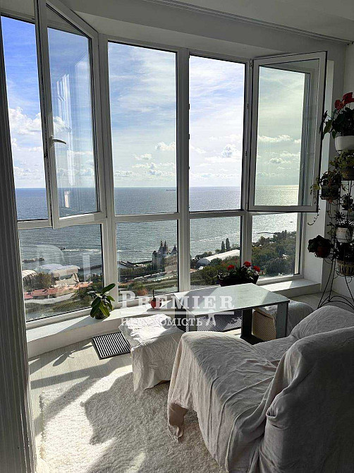 3-4-комнатная, большая кухня -студия, кабинет  Аркадия Прямой вид моря Одесса - изображение 1