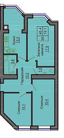 3-х кім.кв.,ЖК Софія Резиденс, можна під іпотеку Банк Софіївська Борщагівка