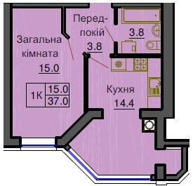1 к. квартира готовий дім ЖК Софія Резиденс! Без % Софіївська Борщагівка - зображення 1