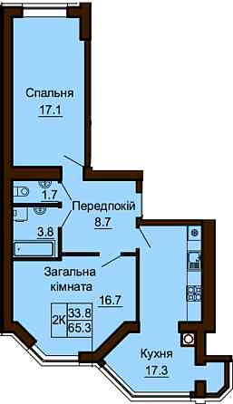 Єоселя 2-х кім.кв.без%,ЖК Софія Клубний, від Мартинова Софіївська Борщагівка