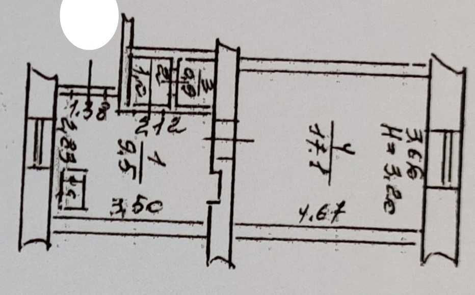1 комнатная квартира на Комитетской, 285545 Одесса - изображение 2
