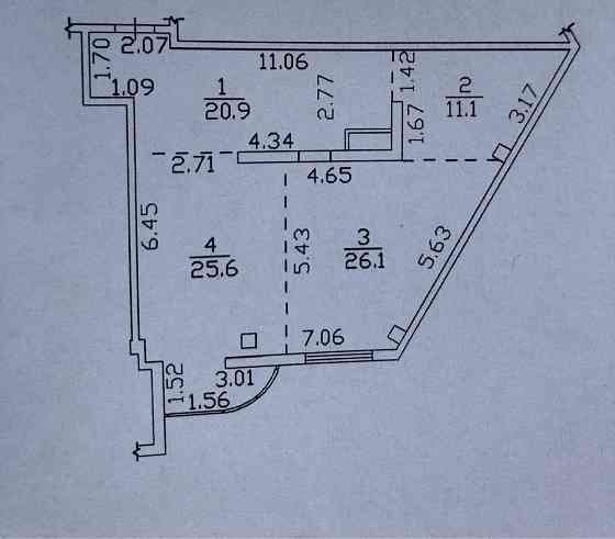 ЖК Аквамарин евродвушка 83,7 собственник Одесса