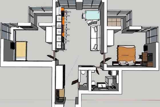 Продаж розкішноі 2 кімнатноі квартири! ЖК «Вінеція» Київ