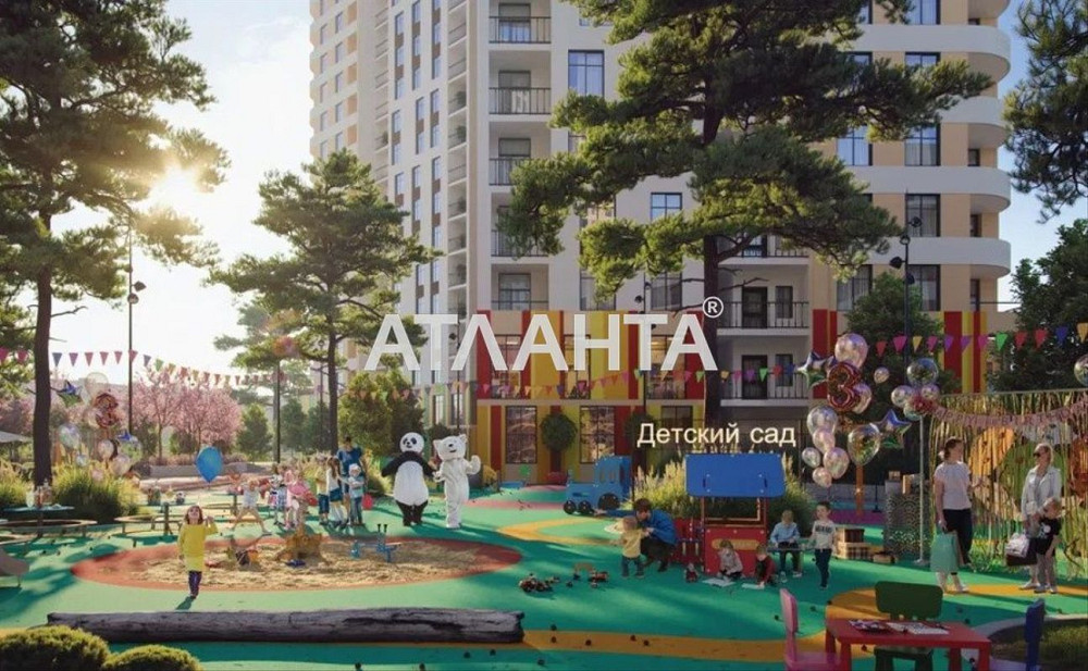 1 комн.квартира, новострой, 60 Жемчужина, вид на ипподром Одеса - зображення 4