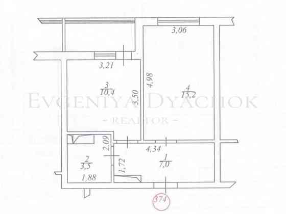 Ревуцкого 40-Б, ЖК «Лебединый», 40 кв.м., с видом на озеро (єОселя) Київ