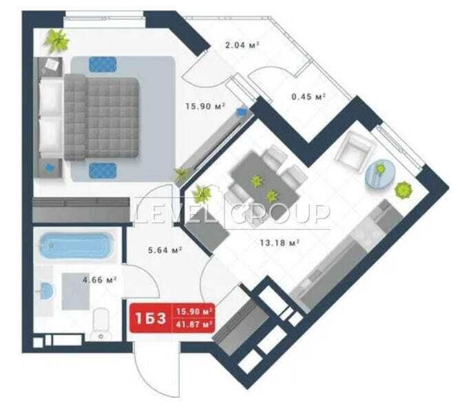 Продаж 1-к квартири в ЖК Причал 8, Позняки, Синергія, Канальна Київ - зображення 2